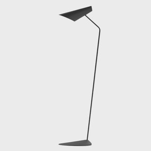 I.Cono 0712 Design vloerlamp, grijs Vibia - Woonkamer - Scandinavisch - Kunststof - 1 lamp