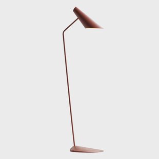 I.Cono 0712 Design vloerlamp, roodbruin Vibia - Woonkamer - Scandinavisch - Kunststof - 1 lamp