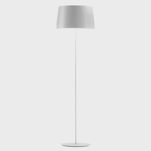 Warm 4906 design vloerlamp, wit Vibia - Woonkamer - Modern - Metaal - Met lampenkap