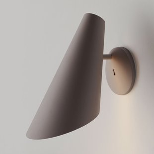 I.Cono 0720 wandlamp, 28 cm, beige Vibia - Slaapkamer - Modern - Kunststof - 1 lamp