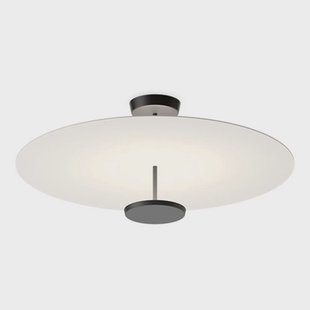 Flat LED plafondlamp 2-lamps Ø 90 cm wit Vibia - Woonkamer - Scandinavisch - Metaal