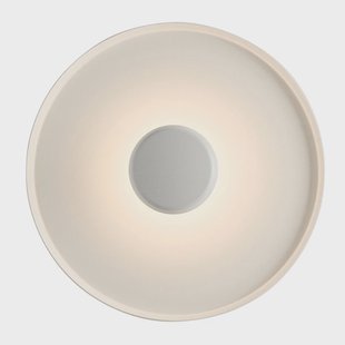 Top LED wandlamp Ø 60 cm wit Vibia - Woonkamer - Modern - Metaal - Rond