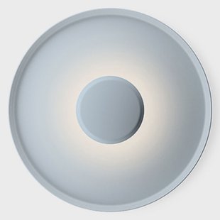 Top LED wandlamp Ø 60 cm blauw L1 Vibia - Woonkamer - Modern - Metaal - Rond