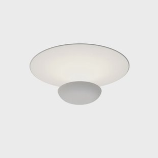 Funnel LED plafondlamp, wit, aluminium, Ø 35 cm, 2.700K Vibia - Woonkamer - Designer - Metaal - Rond