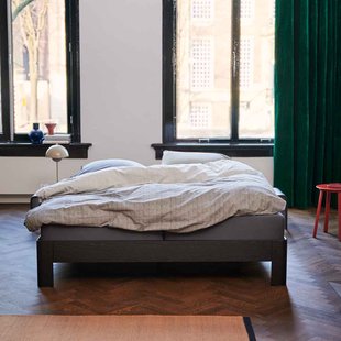 Auping Auronde - Tweepersoonsbed 140 x 200 cm - Zwart