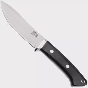 Bark River Classic Semi Skinner BR-02-182-001 CPM MagnaCut, Black Canvas Micarta, bushcraftmes