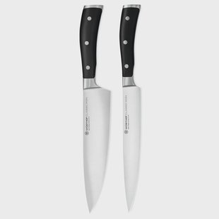 Wüsthof - Classic Ikon 2-delige Messenset - Koksmes + Vleesmes