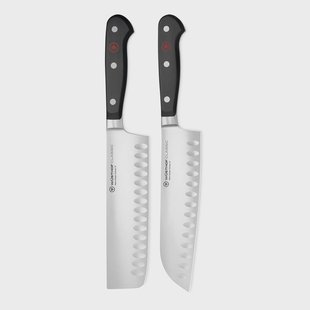 Wüsthof - Classic 2-delige Messenset - Santoku + Nakiri