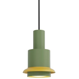 DCW&Eacute;ditions Chaumont Hanglamp &Oslash;15cm Green/Yellow Ring