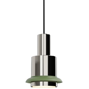 DCW&Eacute;ditions Chaumont Hanglamp &Oslash;15cm Chrome/Green Ring