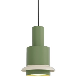 DCW&Eacute;ditions Chaumont Hanglamp &Oslash;19cm Green/White Ring