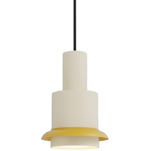 DCW&Eacute;ditions Chaumont Hanglamp &Oslash;19cm White/Yellow Ring
