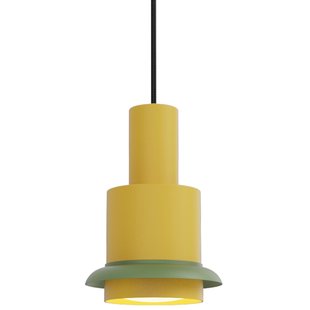 DCW&Eacute;ditions Chaumont Hanglamp &Oslash;19cm Yellow/Green Ring