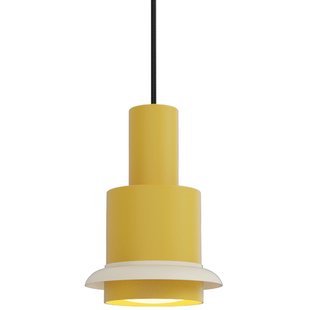 DCW&Eacute;ditions Chaumont Hanglamp &Oslash;19cm Yellow/White Ring