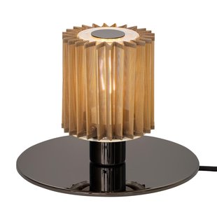 DCW&Eacute;ditions Its T  Tafellamp Zwarte Voet Met Gouden Kap