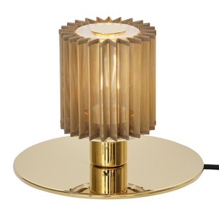 DCW&Eacute;ditions Its T Tafellamp Gouden Voet Met Gouden Kap