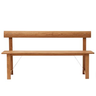 Form&amp;Refine Position Bank 155 Eiken/staal