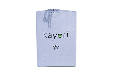 Sale - Kayori Biologisch Shizu - Splittopper  - Jersey - 200/200-220 - Blauw