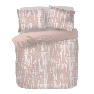 Sale - Kayori Sai - Dekbedovertrek - Katoensatijn - 260/200-220 - Roze