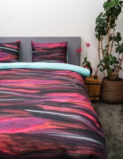 Sale - Kayori Sakai - Dekbedovertrek - Katoensatijn - 260/200-220 - Multi