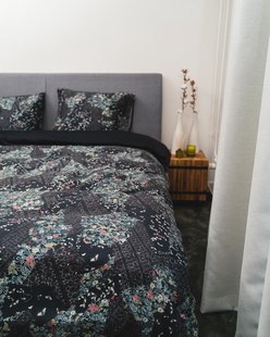 Sale - Kayori - Aomori - Dekbedovertrek - Katoensatijn - 140/200-220 - Multi