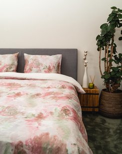 Sale - Kayori - Rai - Dekbedovertrek - Tencel - 240/200-220 - Zachtrood