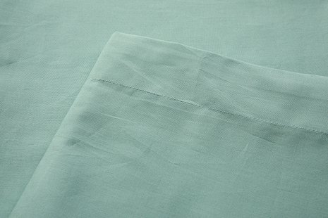 Kayori Biologisch Shizu - Laken - 270x280 - Katoenperkal - Groen