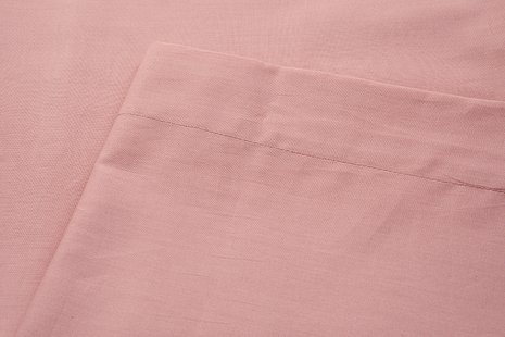 Kayori Biologisch Shizu - Laken - 240x280- Katoenperkal - Oudroze