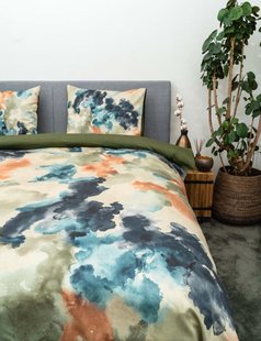 Sale - Kayori - Abe - Dekbedovertrek - Katoensatijn - 140/200-220 - Multi