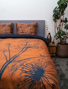 Sale - Kayori - Botan - Dekbedovertrek - Tencel - 200/200-220 - Bruin