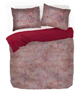 Kayori - Chana - Dekbedovertrek - Katoensatijn - 140/200-220 - Paars