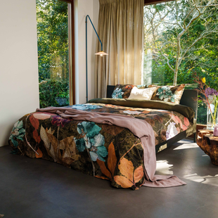 Kayori - Furano - Dekbedovertrek - Katoensatijn - 200/200-220 - Bruin