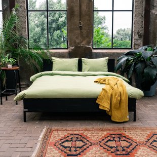 Sale - Kayori Onno - Dekbedovertrek - Waffle - 200/200-220 - Khaki