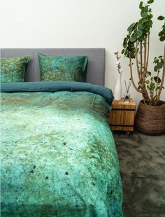 Sale - Kayori - Yooka - Dekbedovertrek - Tencel - 260/200-220 - Groen