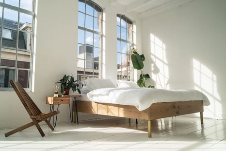 Sale - Kayori - Niimi - Dekbedovertrek - Katoensatijn - 200/200-220 - Wit