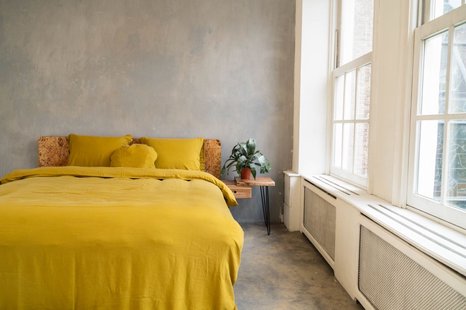 Sale - Kayori - Izakaya - Dekbedovertrek - Washed Tencel - 200/200-220 - Goud