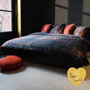 Kayori Utazu - Dekbedovertrek - Katoensatijn - 200/200-220 - Multi