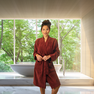 Sale - Kayori Sento - Badjas - Tencel - S - Rood