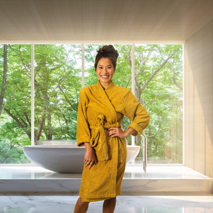 Sale - Kayori Sento - Badjas - Tencel - S - Goud