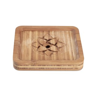 Sale - Kayori Zeepbakje Bamboe - Vierkant Large