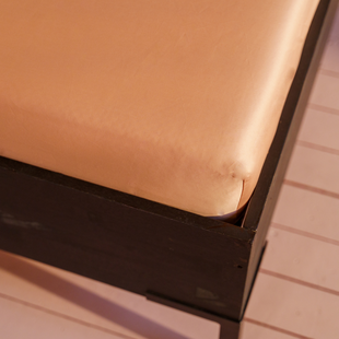 Sale - Kayori Biologisch  Giza Splitt. Hoeslaken Egypt. Satijn - 180/210-220- Nude