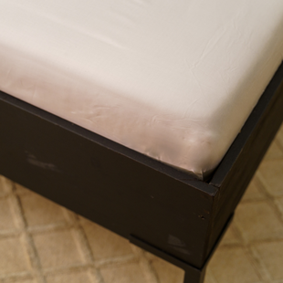 Sale - Kayori Biologisch  Giza Top. Hoeslaken Egypt. Satijn - 160/200-210- Wit