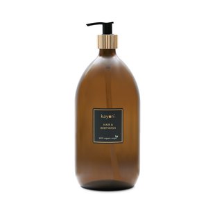 Kayori - Hair & Body Wash - Glas - 1000ml - Hazakura
