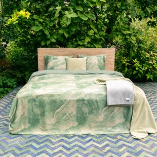 Sale - Kayori - Shiori - Dekbedovertrek - Tencel - 260/200-220 - Groen