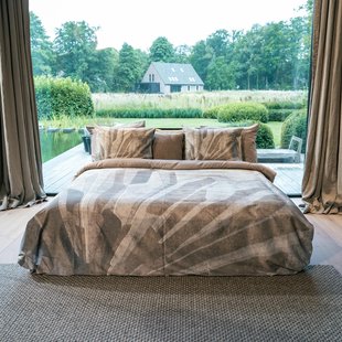 Kayori - Noko - Dekbedovertrek - Egyptisch Satijn - 200/200-220-Naturel