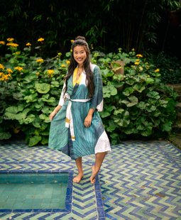 Sale - Kayori Amida Kimono Tencel - L