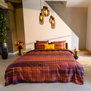 Kayori - Yona - Dekbedovertrek - Satijn - 240/200-220 - Rood