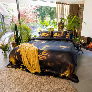 Kayori - Dojin - Dekbedovertrek - Tencel - 200/200-220 - Zwart