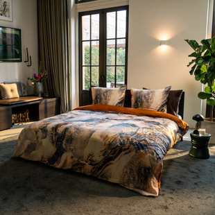 Kayori - Reeva - Dekbedovertrek - Tencel - 240/200-220 - Blauw