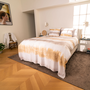 Kayori - Okawa - Dekbedovertrek - Hennep - 240/200-220 - Offwhite